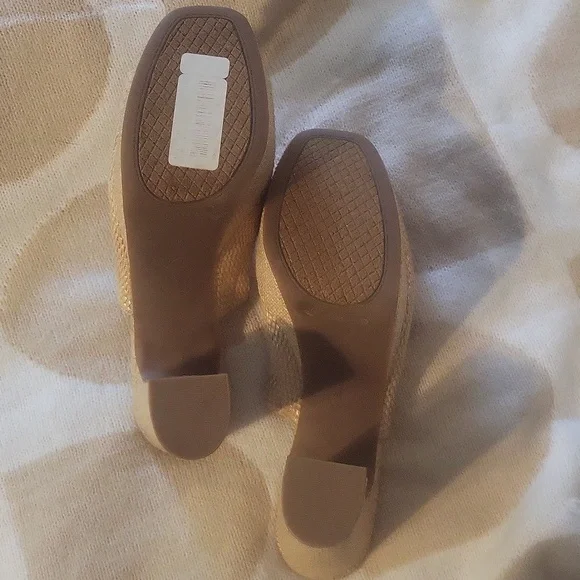 NEW Jessica Simpson Woven Platform High Heel Summer Mule Sandals 🤎 - Picture 5 of 7